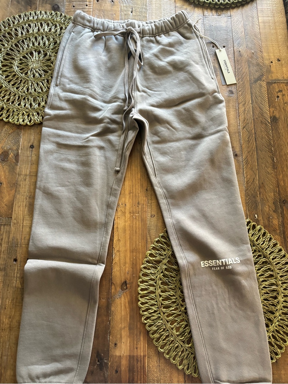 Essentials Men's Sweatpants in Taupe